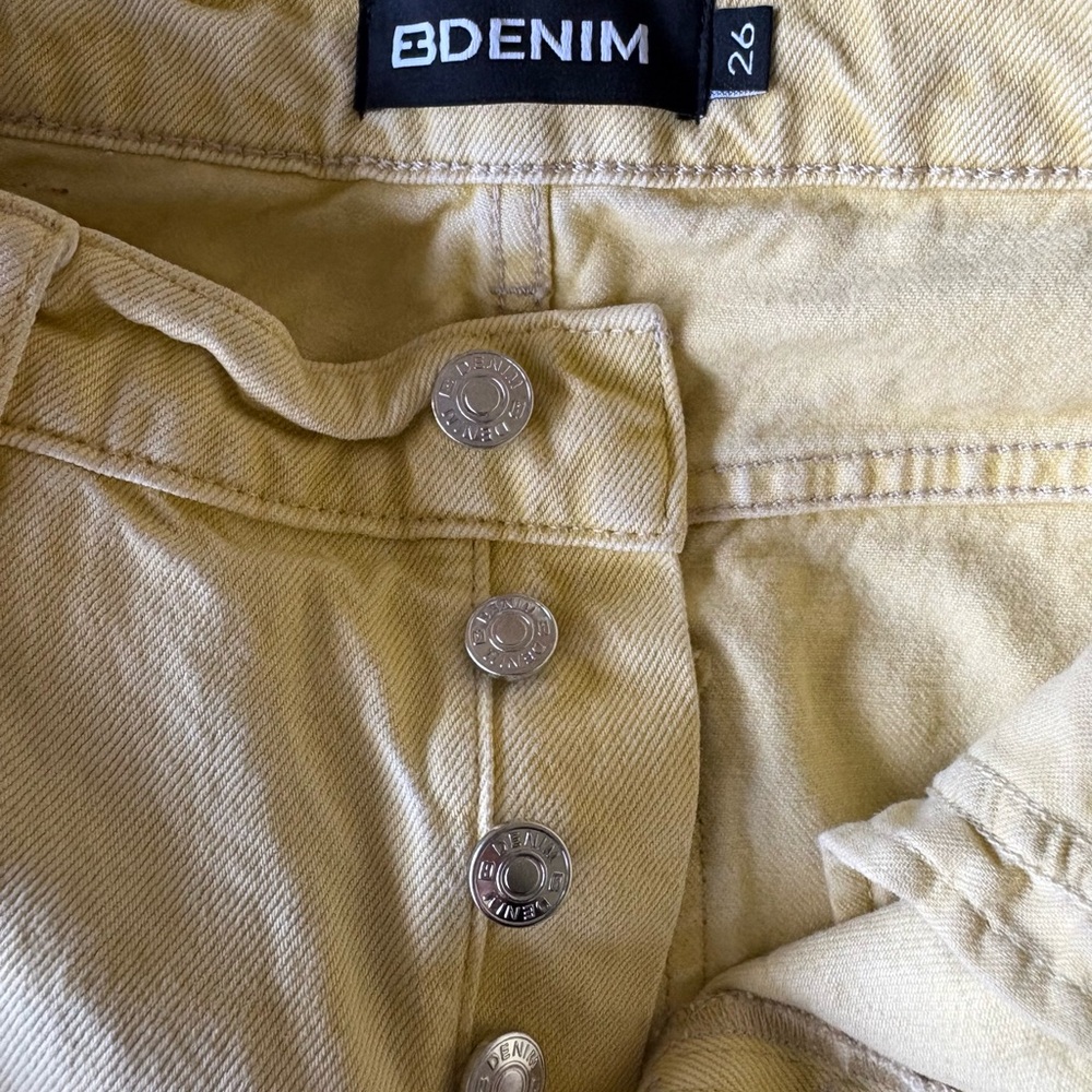 EB Denim The Enzo Double Knee Carpenter in Butter Size 26 - Picture 15 of 16